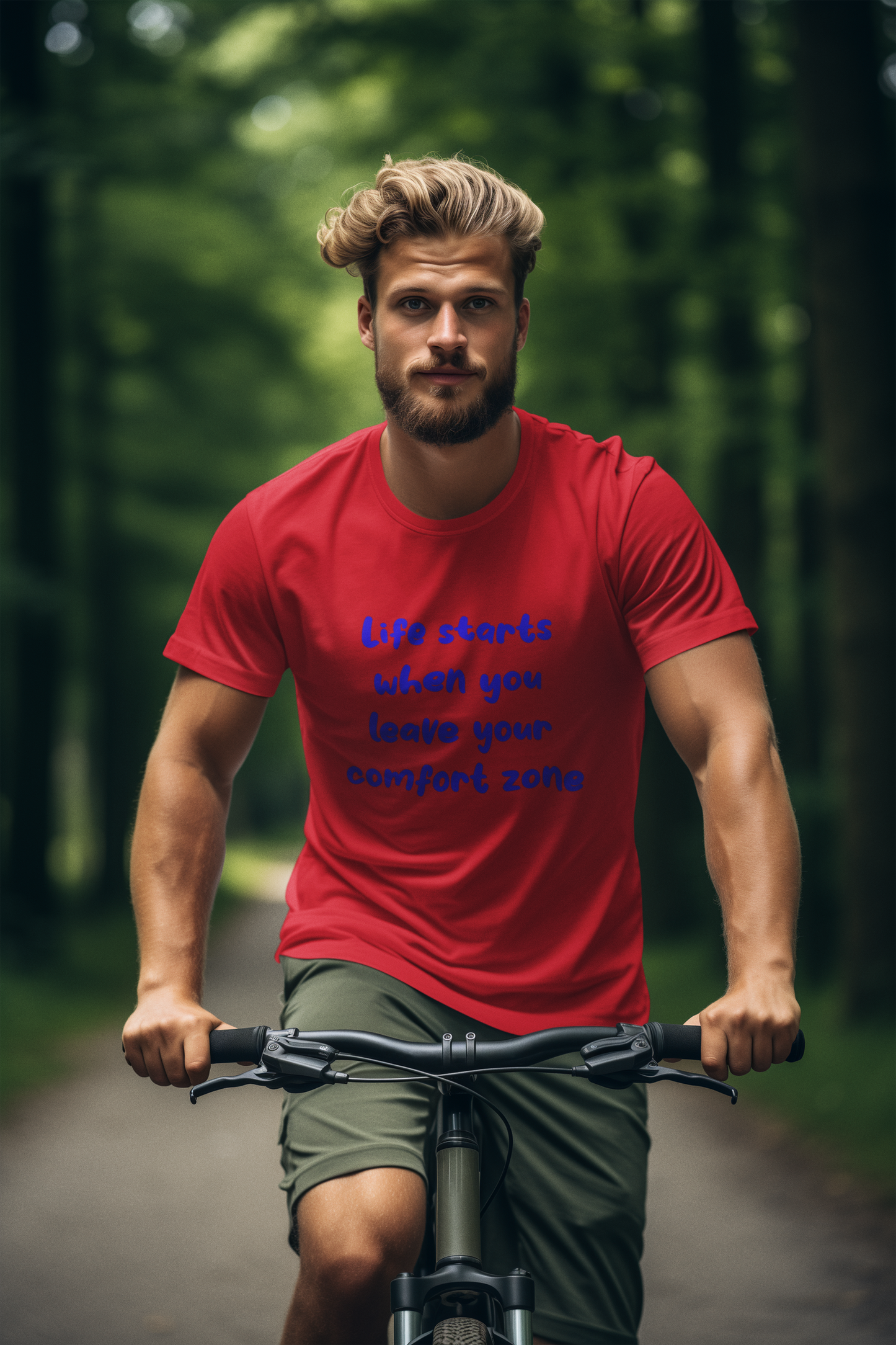 Marškinėliai - Leave your comfort zone (Unisex)