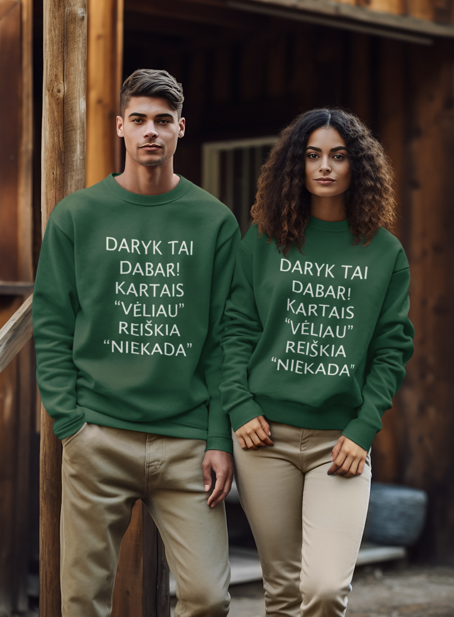 Megztukas - Daryk tai dabar ! (Unisex)