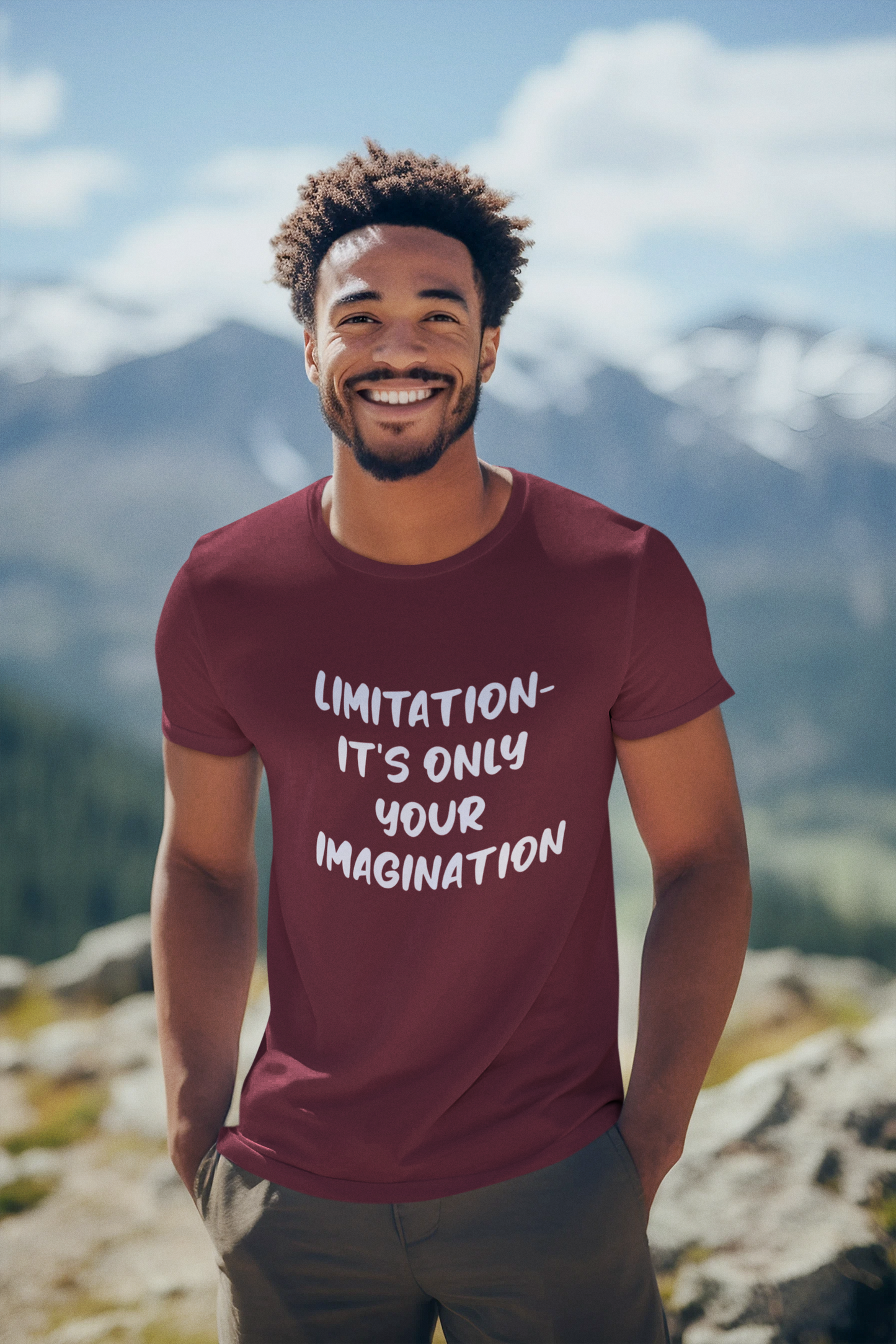 Marškinėliai - Limitation - it's only your imagination (Unisex)