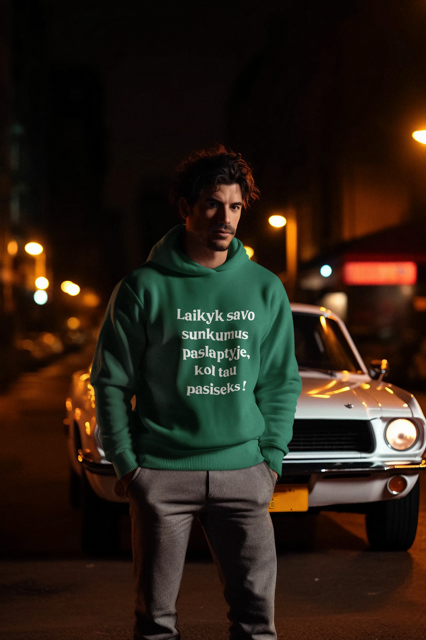 Džemperis - Laikyk savo sunkumus paslaptyje (Unisex)