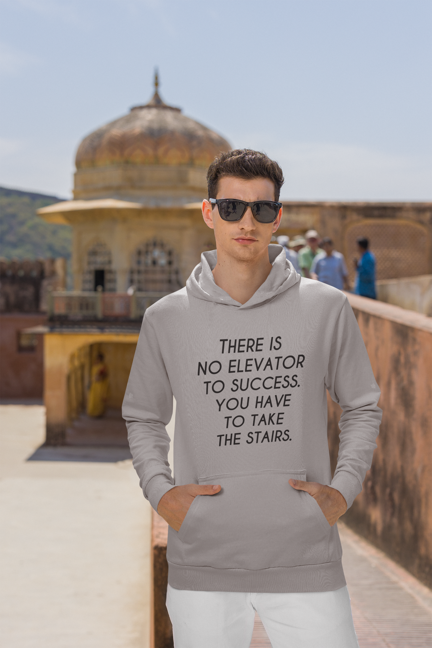 Džemperis - There is no elevator to success (Unisex)
