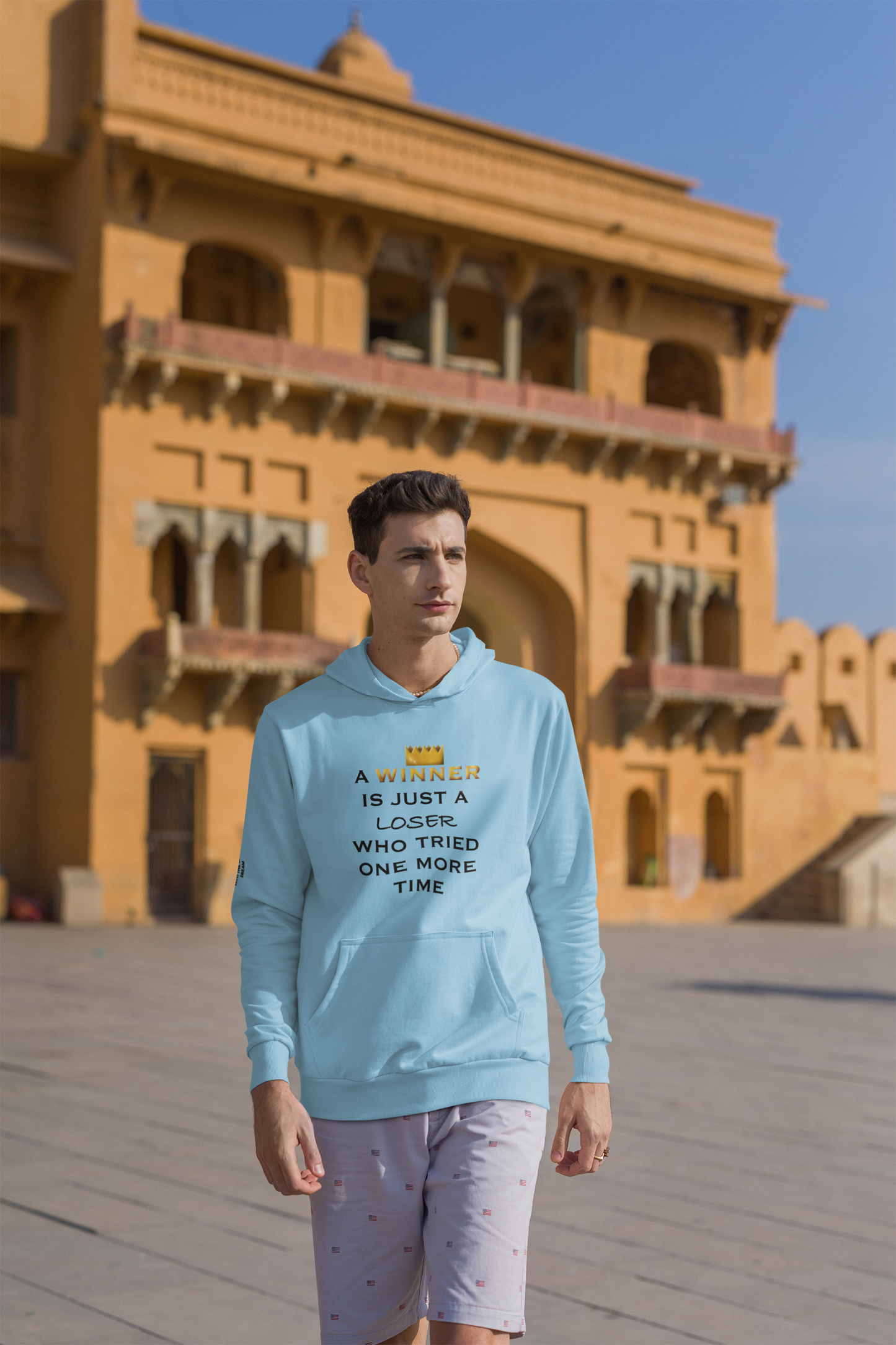 Džemperis - Winner is just a loser who tried one more time (Unisex)