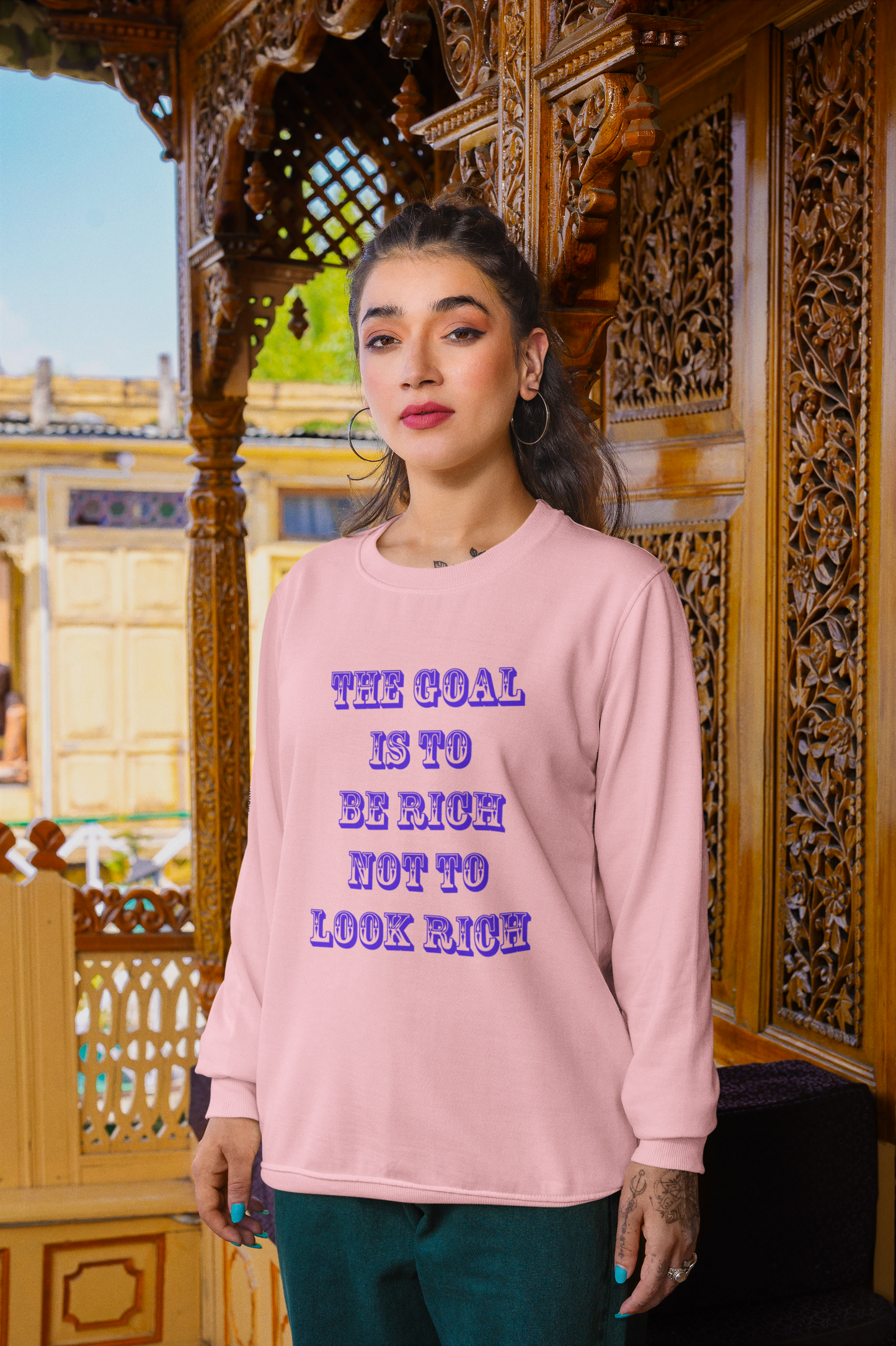 Megztukas - The goal is to be rich, not to look rich (Unisex)