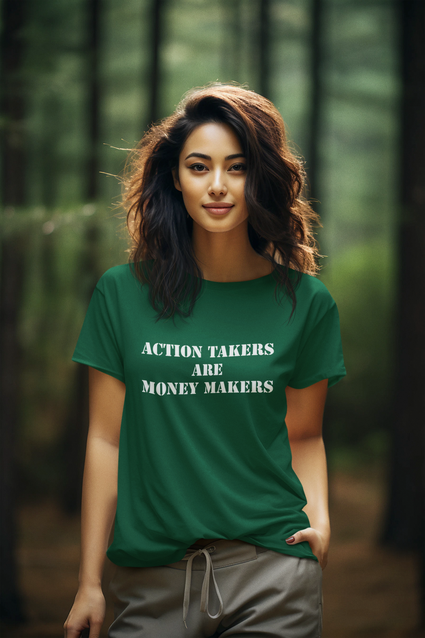 Marškinėliai - Action takers are money makers (Unisex)