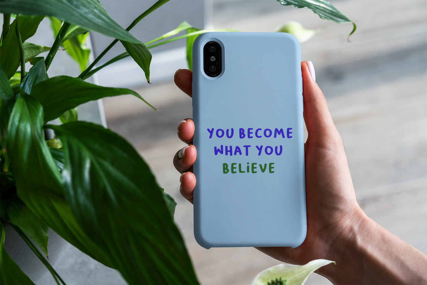 Telefono dėklas - You become what you believe