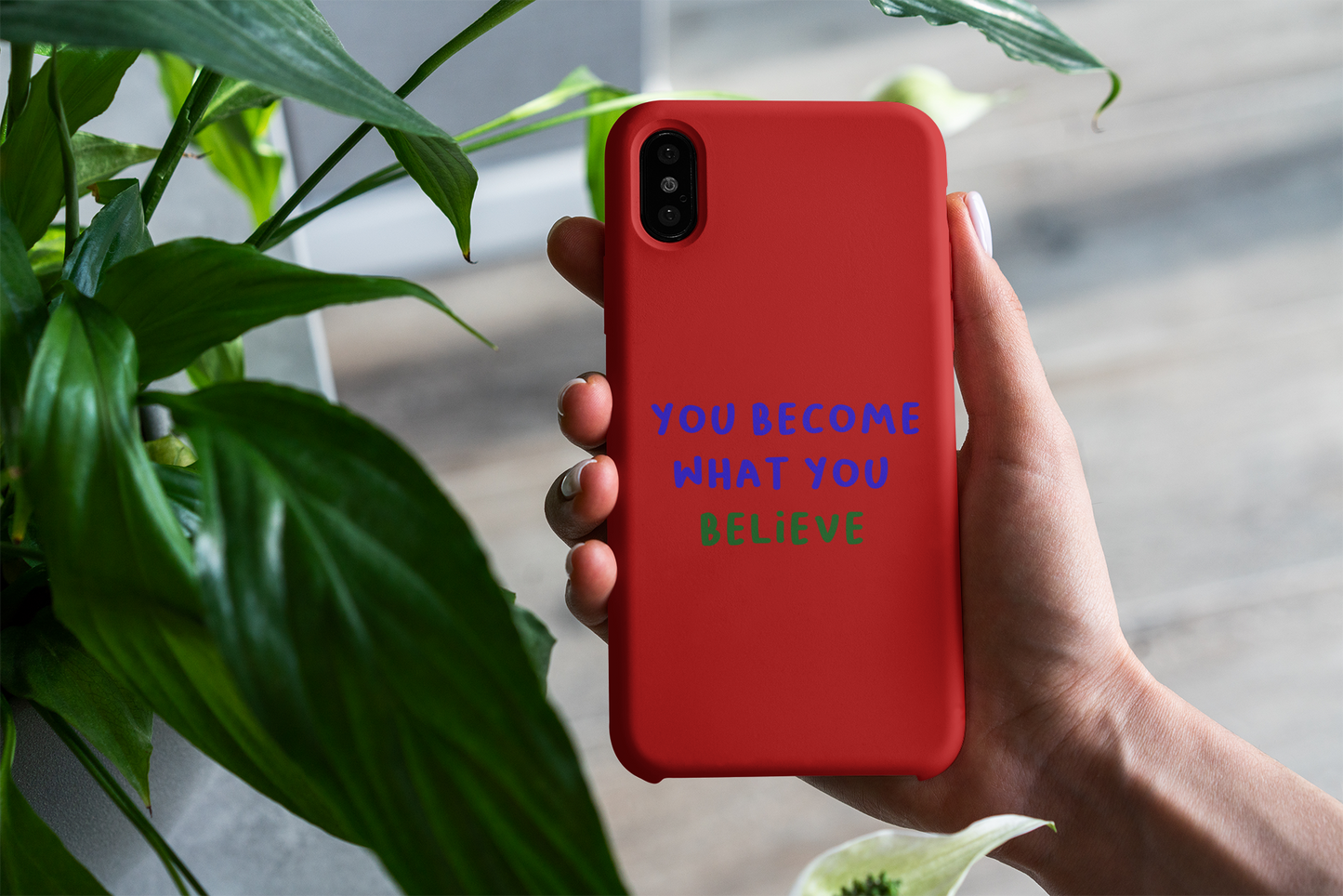 Telefono dėklas - You become what you believe