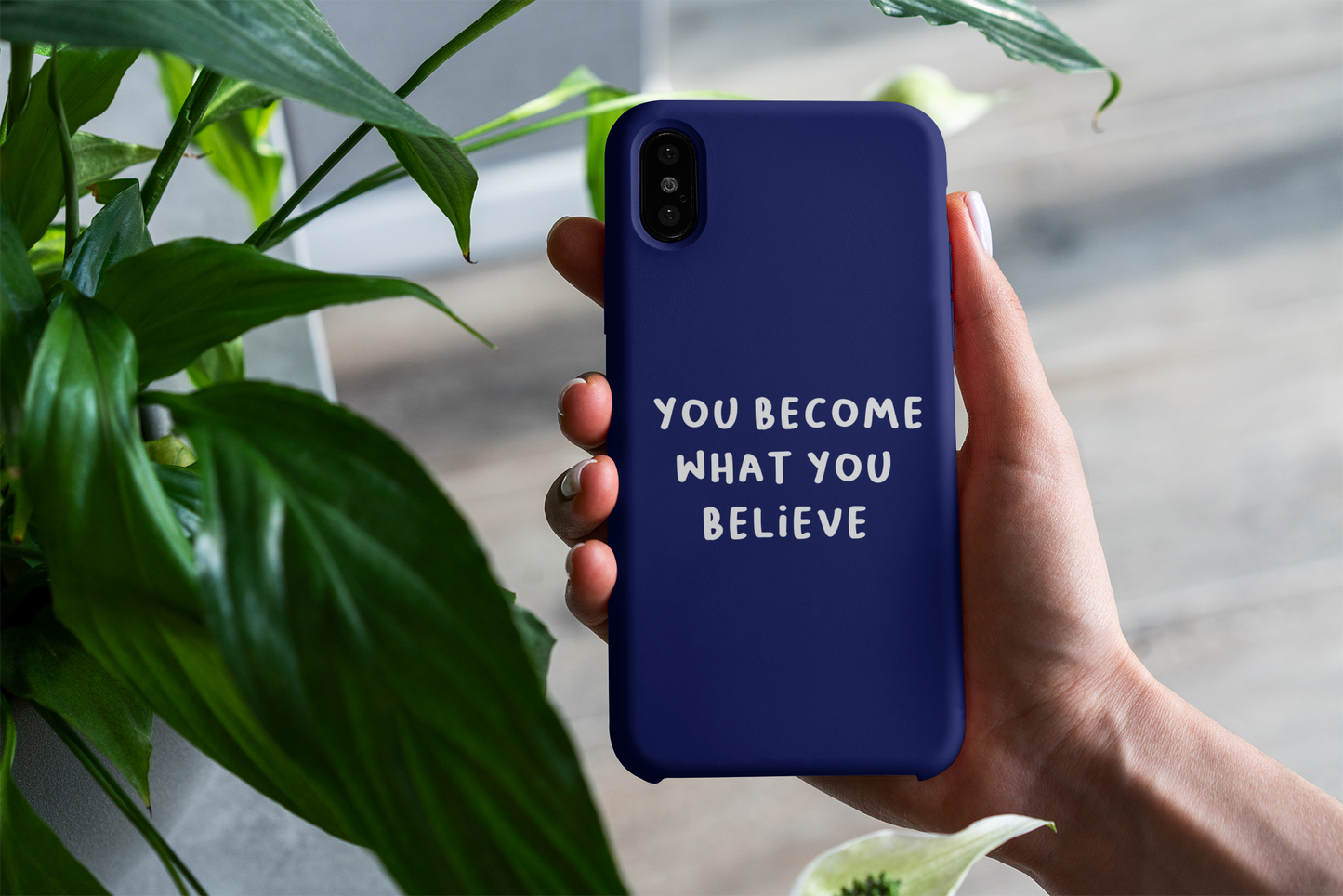 Telefono dėklas - You become what you believe