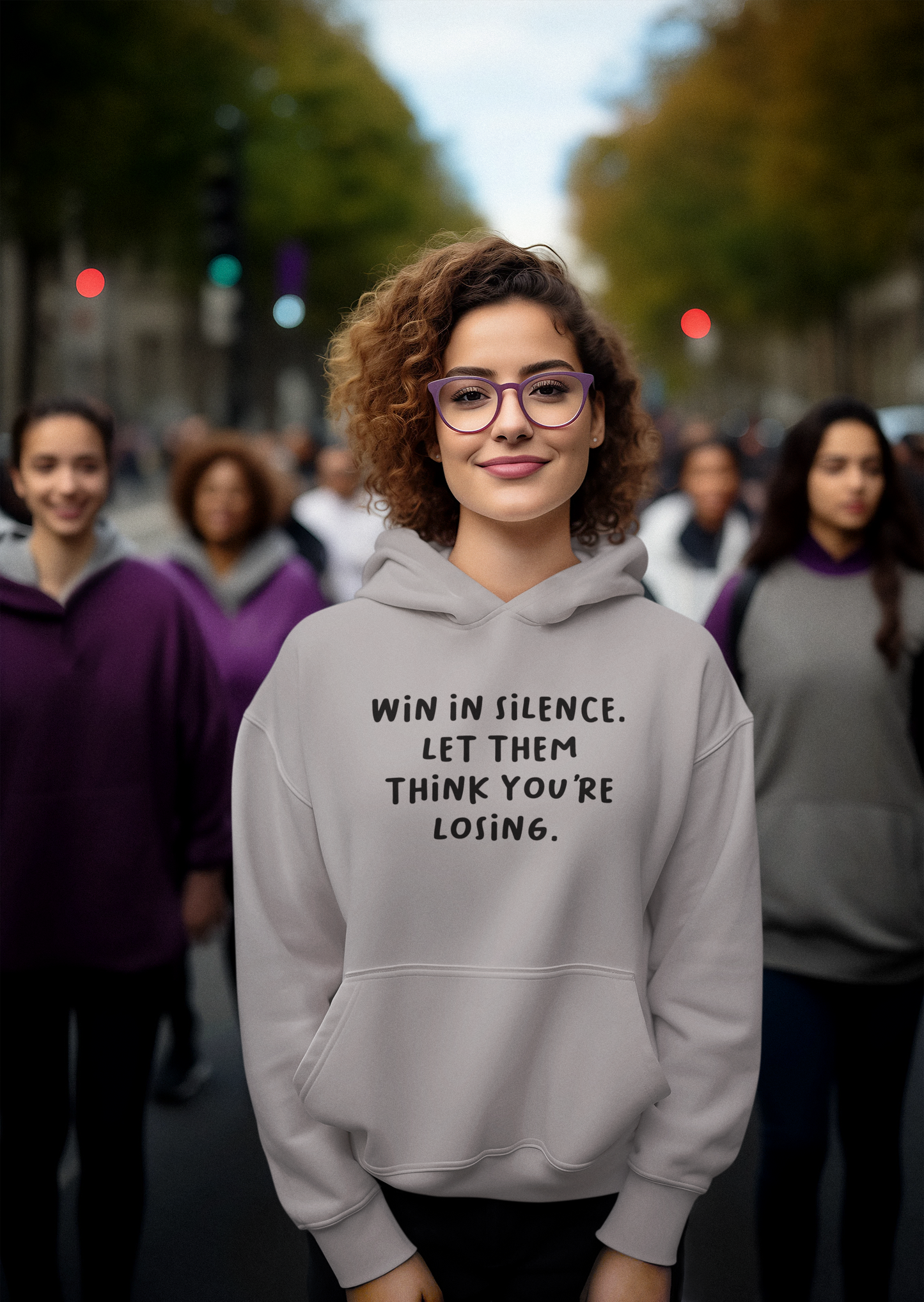 Džemperis - Win in silence, let them think you're losing (Unisex)