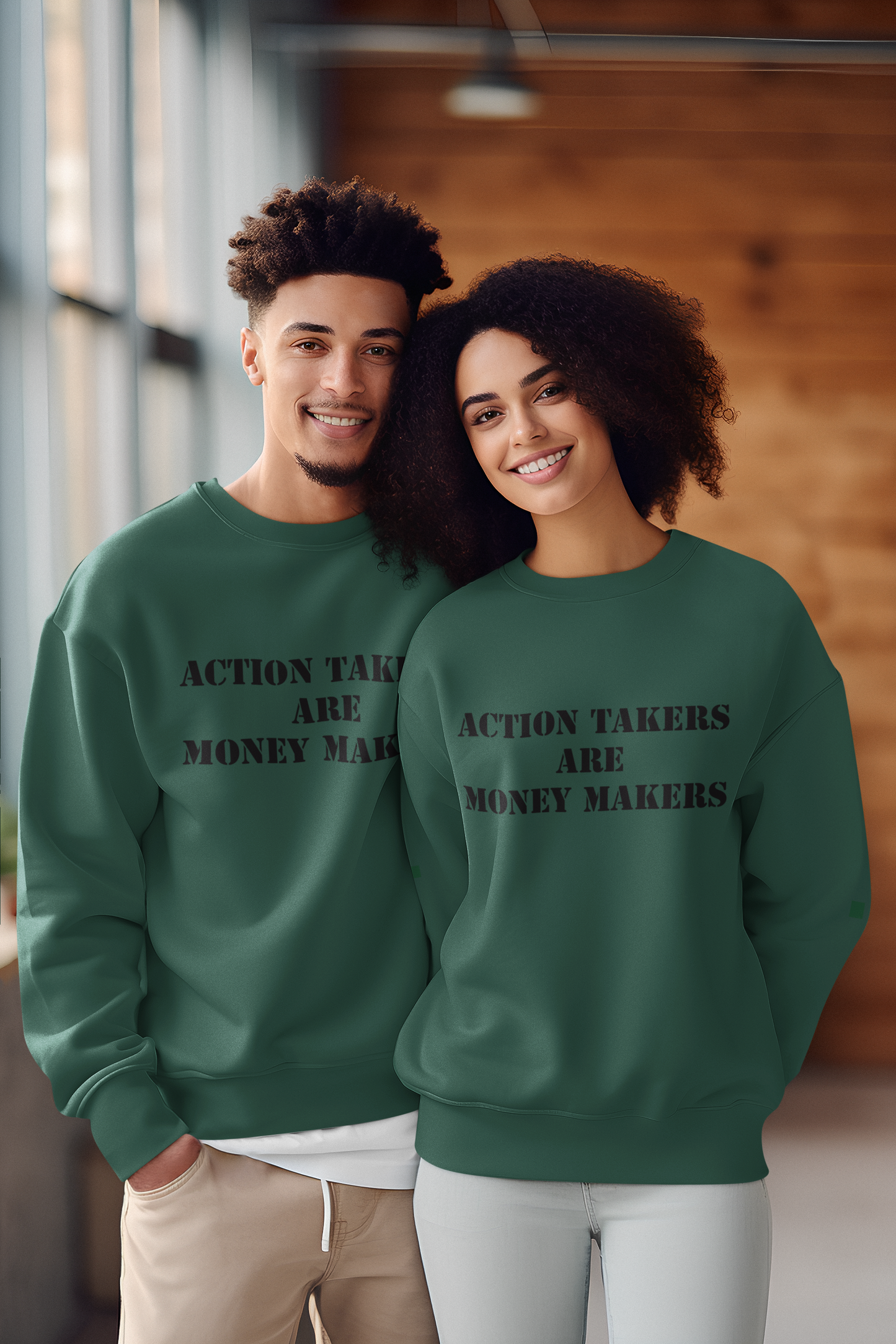 Megztukas - Action takers are money makers (Unisex)