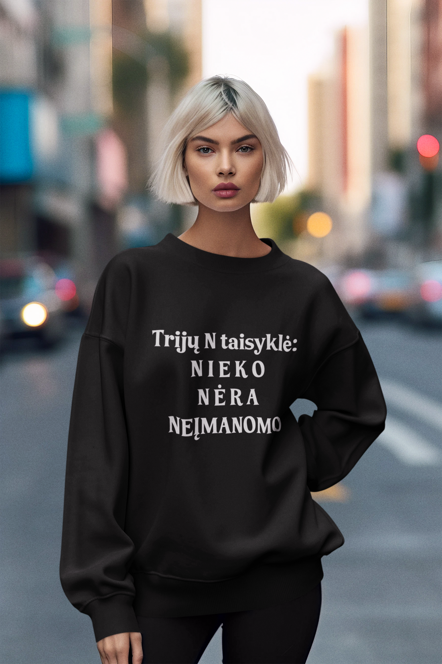 Megztukas - Nieko nėra neįmanomo (Unisex)