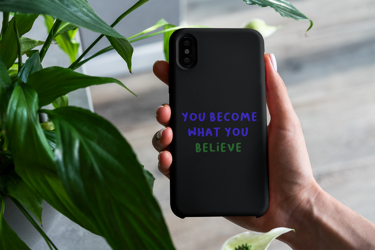Telefono dėklas - You become what you believe